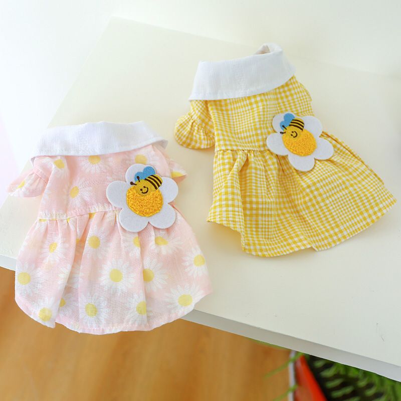 Flower Soft Cute Puppy Sundress