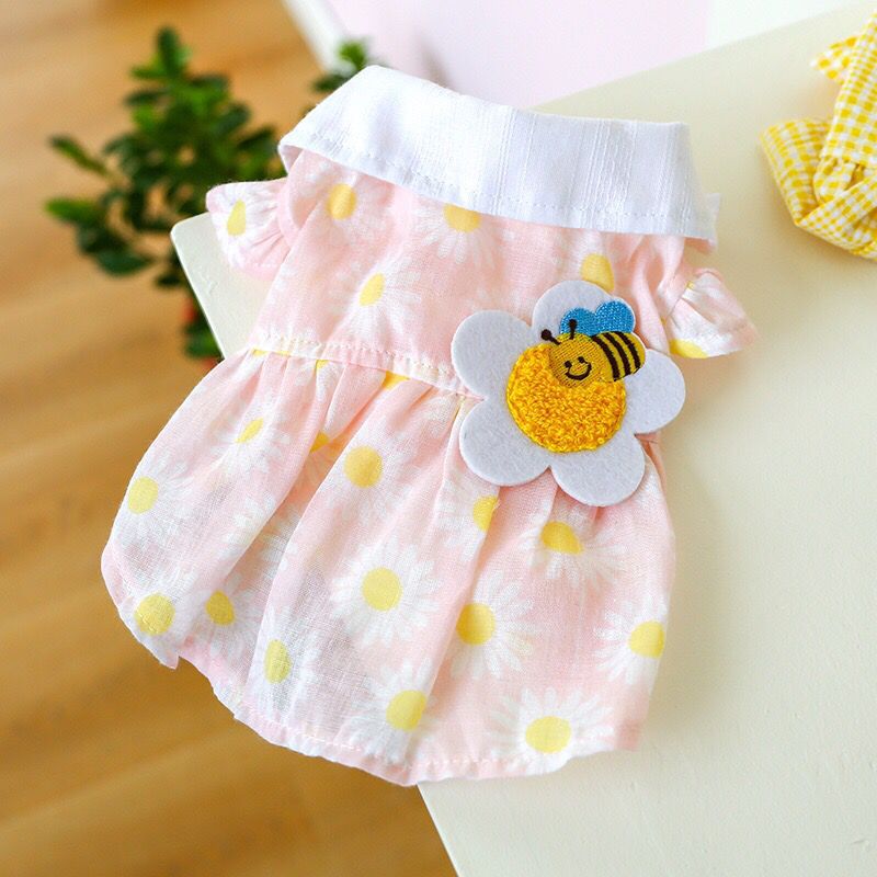 Flower Soft Cute Puppy Sundress