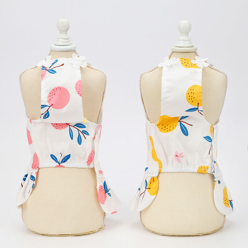 Dog Fruit Dog Summer Bayberry Dress