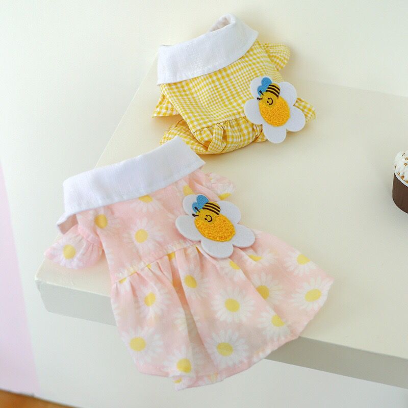 Flower Soft Cute Puppy Sundress