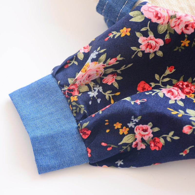 Pet Jeans Blue Strap Overall Dress