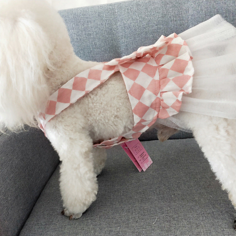 Bowknot Cute Sweet Dress for Small Dogs