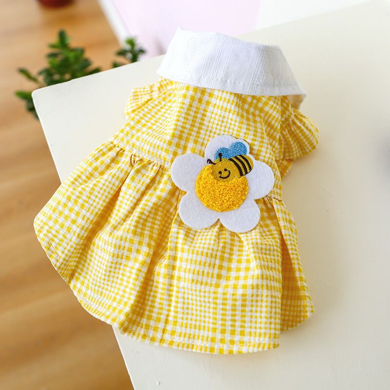 Flower Soft Cute Puppy Sundress