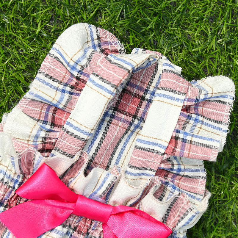 Cute Pet Summer Bow Wedding Dress