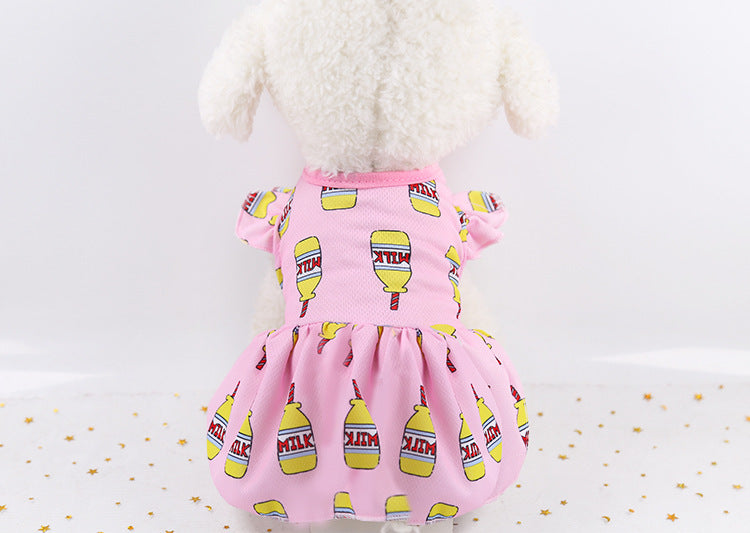 Sleeveless Vest Cute Dog Cotton Clothing