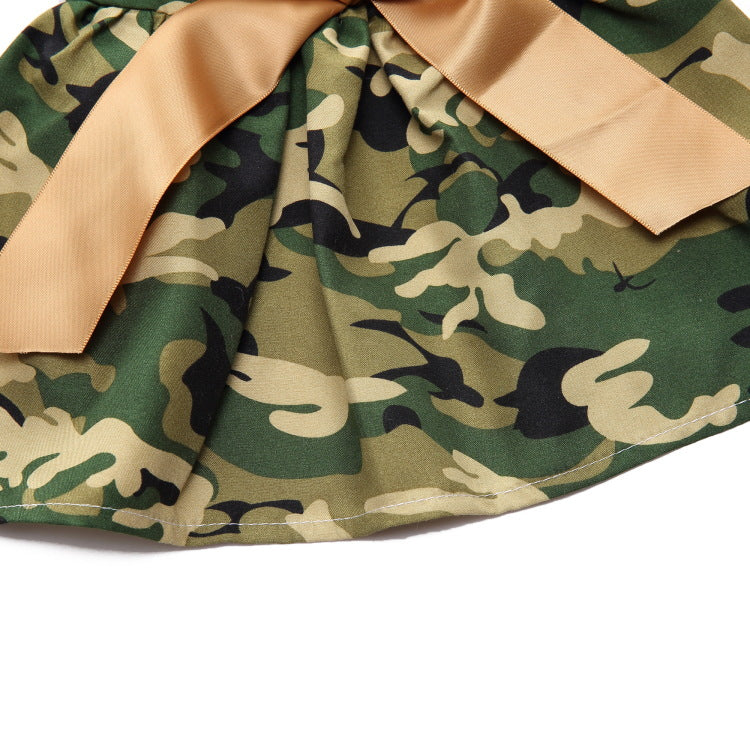 Sweet Dog Bow-Knot Princess Birthday Dresses