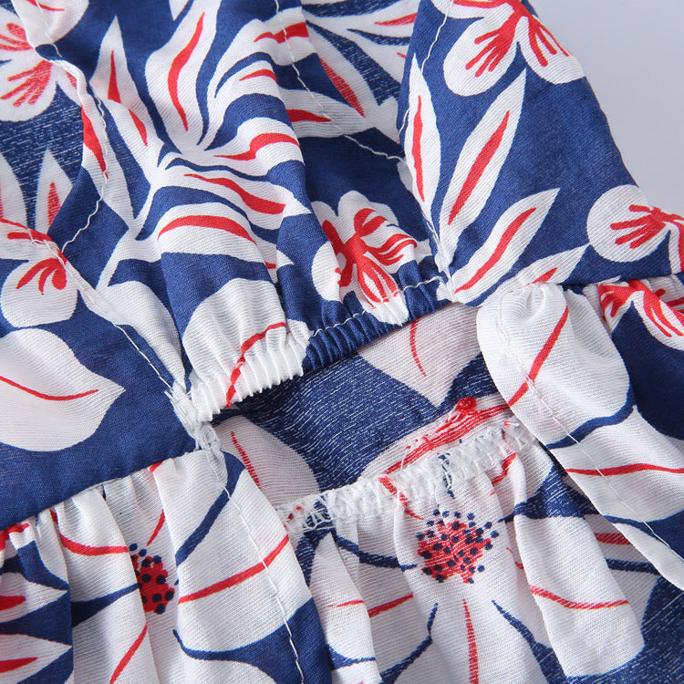 Summer Dog Dress Pet Apparel in Holiday