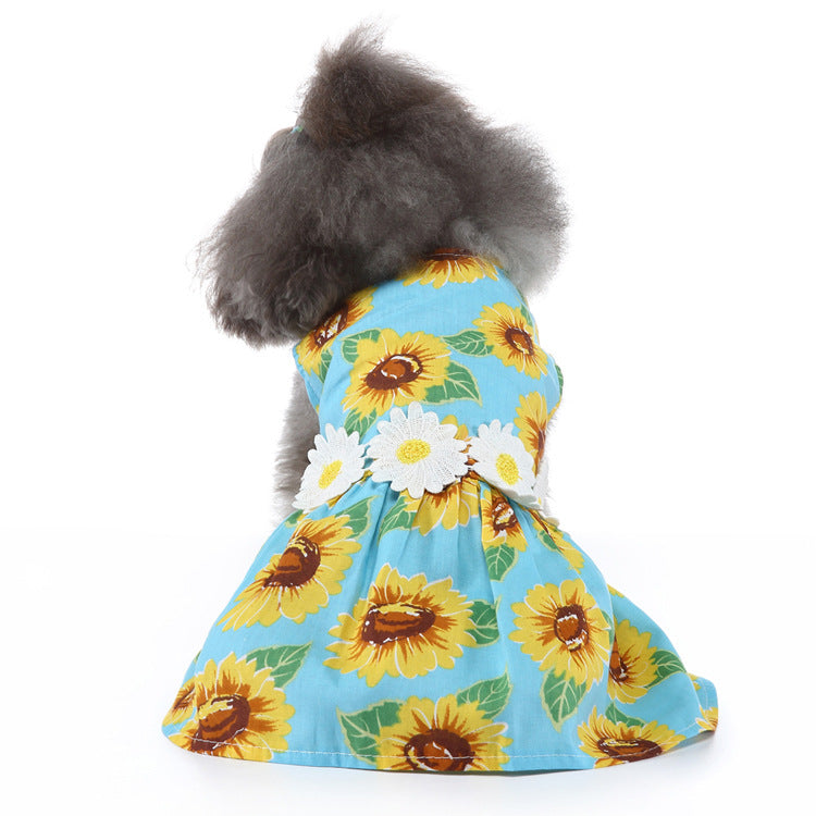 Summer Dog Dress Pet Apparel in Holiday