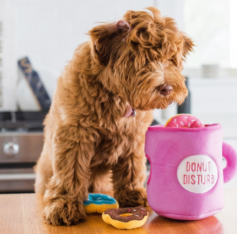 Coffee n Donutz Burrow Dog Toys