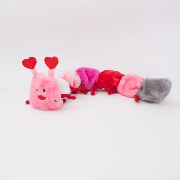Valentine Caterpillar 7 Squeakers