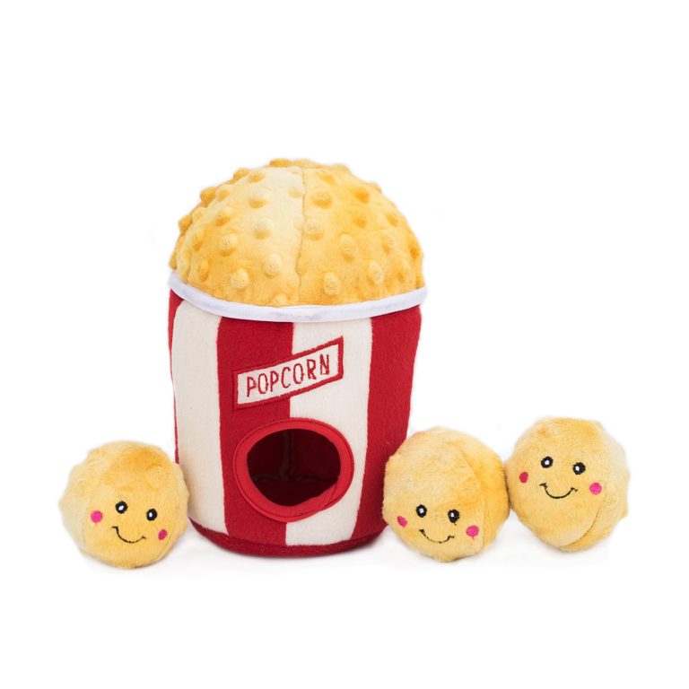 Popcorn Burrow Dog Toys