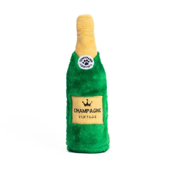 Happy Hour Crusherz Dog Toy- Champagne