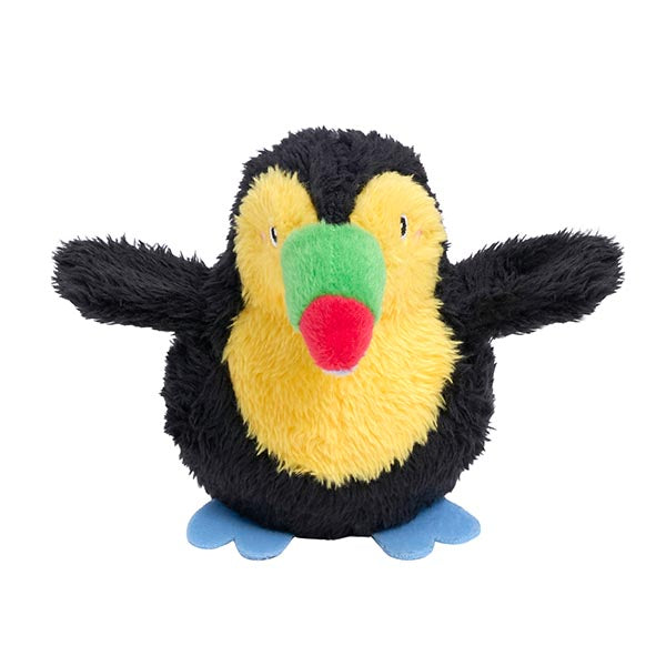 Toucan Plush Dog Toy