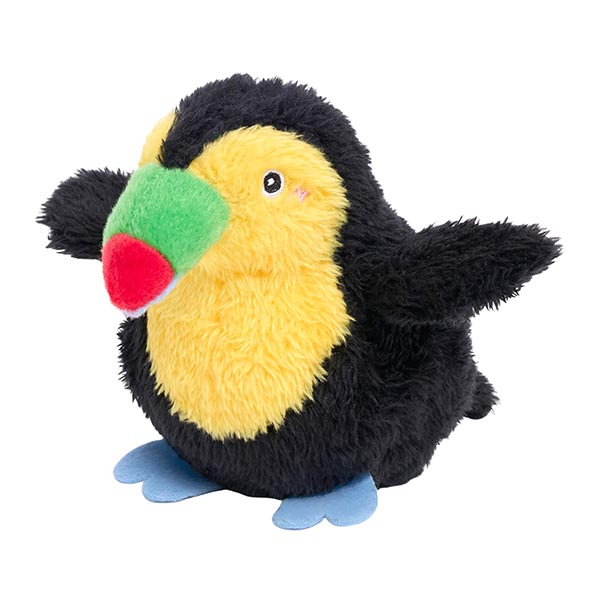 Toucan Plush Dog Toy