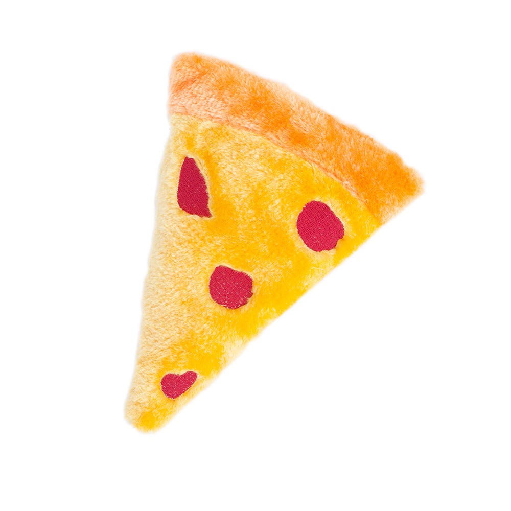 NomNomz Pizza Slice Plush Dog Toy